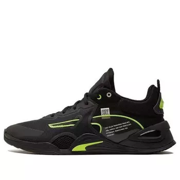 Кроссовки first mile x fuse 'black soft fluo yellow' Puma, черный