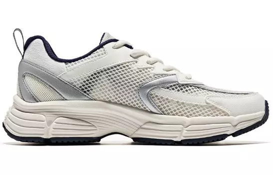 Кроссовки Fishbone Lifestyle женские с низким верхом, белый/синий Erke