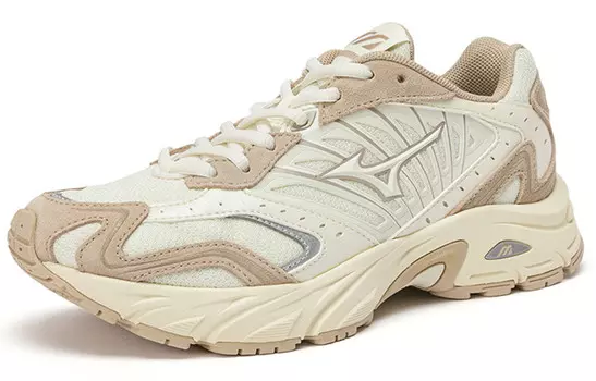 Кроссовки Fiyi 2K унисекс с низким верхом молочно-белый/белый с побегами бамбука Mizuno