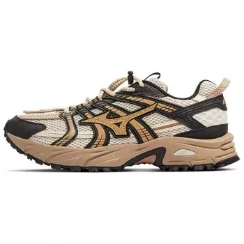 Кроссовки FIYI TL унисекс с низким верхом бежевый/черный Mizuno