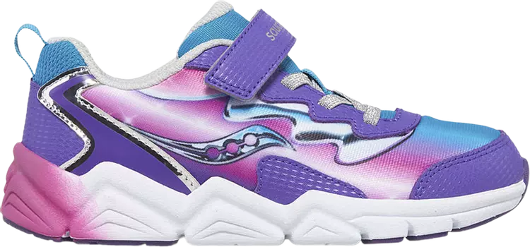 Кроссовки Flash 3.0 A/C Big Kid 'Teal Purple Chrome', бирюзовый