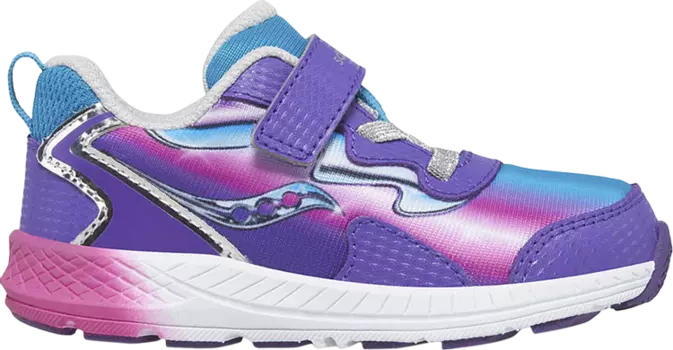 Кроссовки Flash 3.0 A/C Little Kid 'Teal Purple Chrome', бирюзовый