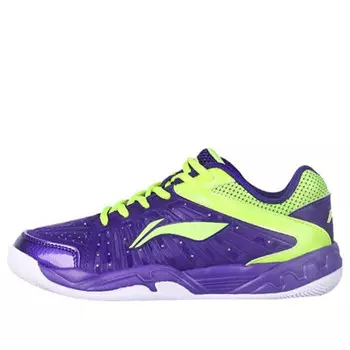 Кроссовки flash 'purple fluorescent green' Li-Ning, фиолетовый