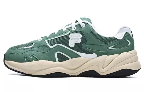 Кроссовки Flash Running Women's Low-top Green/White Fila Fusion