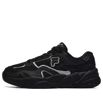 Кроссовки flash sneakers 'black grey' Fila Fusion, черный