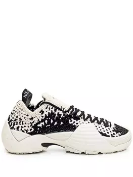 Кроссовки Flash-вязаные Lanvin, белый