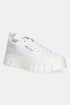 Кроссовки FLATFORM SNEAKER NYLON Tommy Jeans, белый