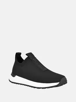 Кроссовки Flavia с вязаным логотипом Guess Factory, цвет Black 002