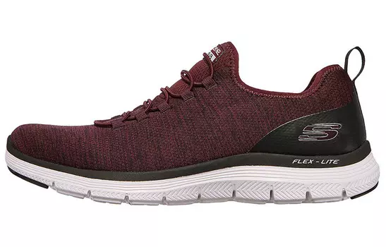 Кроссовки Flex Advantage 4.0 мужские низкие бордовые Skechers
