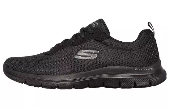 Кроссовки Flex Appeal 4.0 женские с низким верхом, черные Skechers