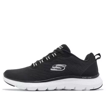 Кроссовки flex appeal 5.0 'black white' Skechers, черный