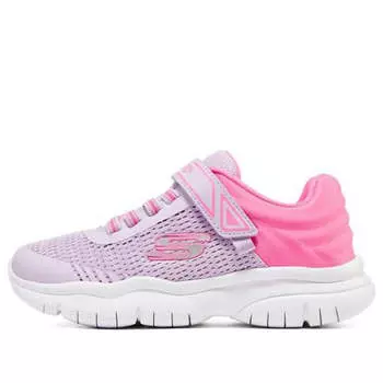 Кроссовки flex blast 'purple pink' Skechers, розовый