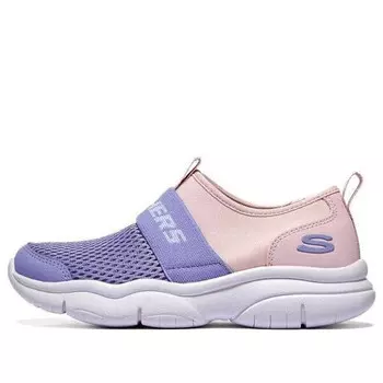 Кроссовки flex blast shoes 'purple pink white' Skechers, фиолетовый