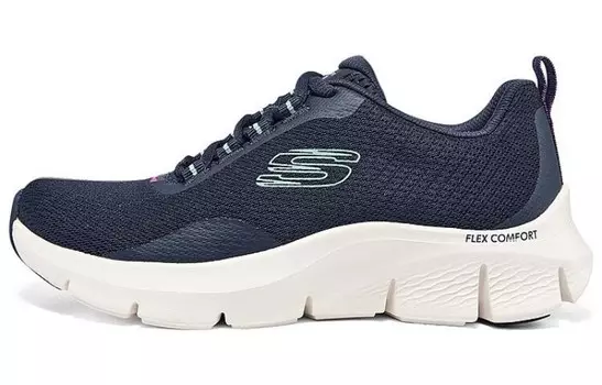 Кроссовки Flex Comfort Lifestyle женские с низким верхом синего цвета Skechers