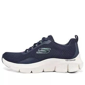 Кроссовки flex comfort 'navy purple' Skechers, синий