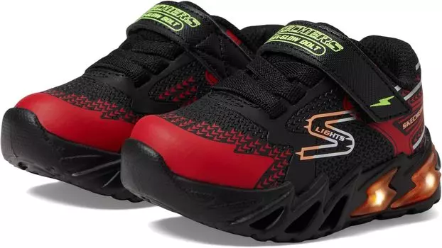 Кроссовки Flex Glow Bolt 400138N SKECHERS KIDS, цвет Black/Red