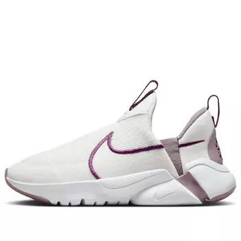 Кроссовки flex plus 2 'summit white light violet ore white viotech' Nike, белый