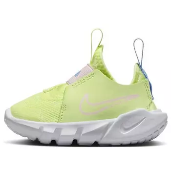 Кроссовки flex runner 2'citron tint pearl pink' Nike, желтый