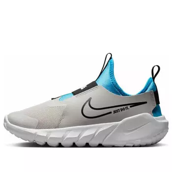 Кроссовки flex runner 2 'light iron ore blue lightning' Nike, мультиколор