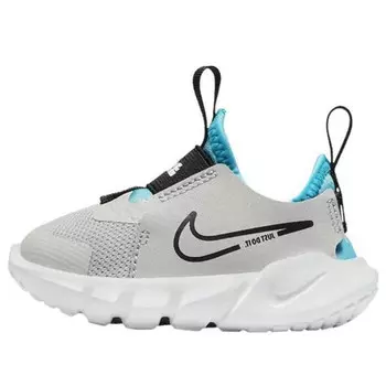 Кроссовки flex runner 2 'light iron ore blue lightning' Nike, мультиколор