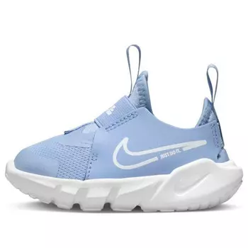 Кроссовки flex runner 2 shoes 'cobalt bliss white' Nike, синий