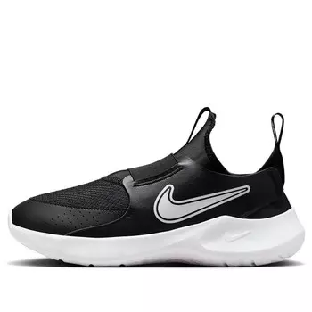 Кроссовки flex runner 3 'black white' Nike, черный