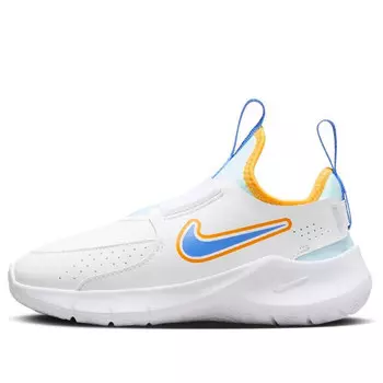Кроссовки flex runner 3 'white sundial university blue' Nike, белый