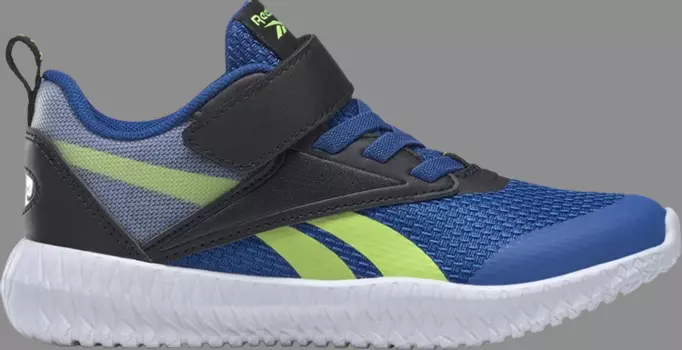 Кроссовки flexagon energy 3 little kid 'vector blue acid yellow Reebok, синий