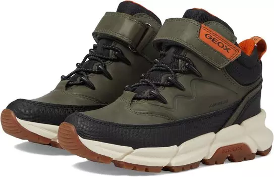 Кроссовки Flexyper Plus 1 Geox, цвет Military/Orange