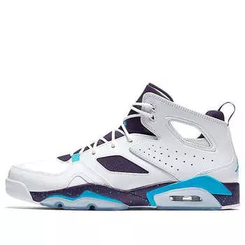 Кроссовки flight club '91 'grand purple blue lagoon' Air Jordan, белый