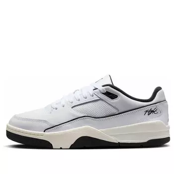 Кроссовки flight court 'white black' Air Jordan, белый