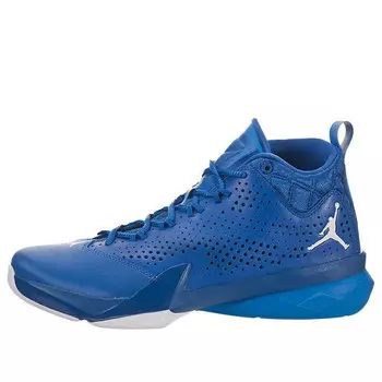 Кроссовки flight time 14.5 высокие Air Jordan, синий