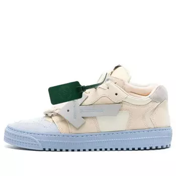 Кроссовки floating arrow low-top sneakers 'beige blue' Off-White, бежевый