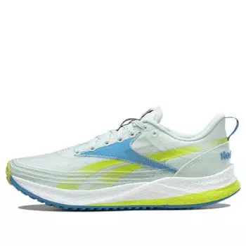 Кроссовки floatride energy 4 'opal glow blue yellow' Reebok, зеленый