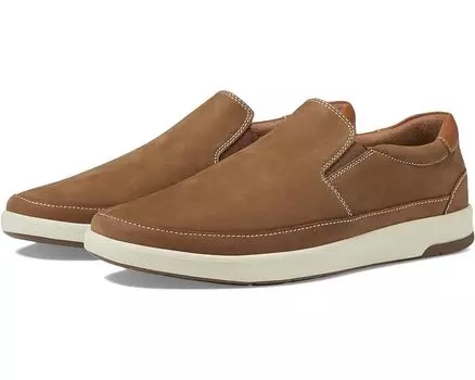 Кроссовки Florsheim Crossover Double Gore Slip-On, цвет Mushroom