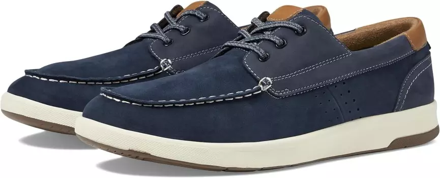 Кроссовки Florsheim Crossover Moc Toe Boat Shoes, темно-синий