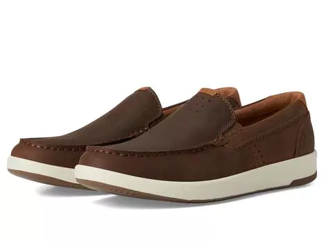 Кроссовки Florsheim Crossover Moc Toe Slip-On, цвет Brown Pull Up