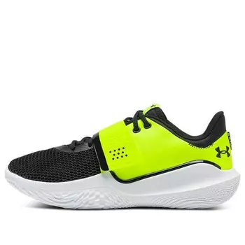 Кроссовки flow futr x 'high-vis yellow black' Under Armour, черный