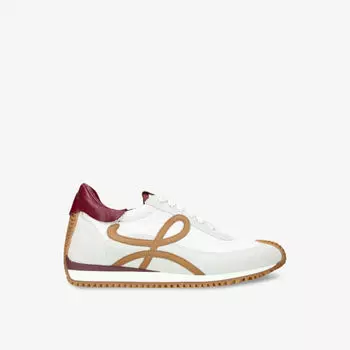 Кроссовки flow runner из кожи и ракушек с монограммой Loewe, цвет other