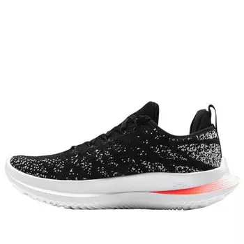 Кроссовки flow velociti 3 'black silver red' Under Armour, черный