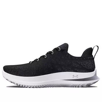 Кроссовки flow velociti 3 'black white' Under Armour, черный