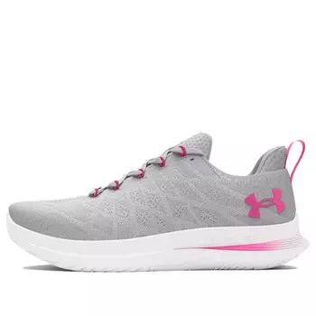 Кроссовки flow velociti 3 'distant grey astro pink' Under Armour, серый