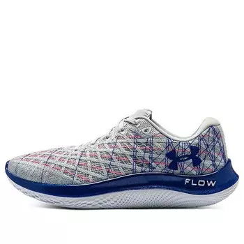 Кроссовки flow velociti 'halo gray' Under Armour, серый
