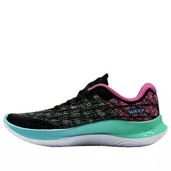 Кроссовки flow velociti wind 2 'blue foam' Under Armour, черный