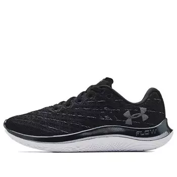 Кроссовки flow velociti wind 'black halo grey' Under Armour, черный