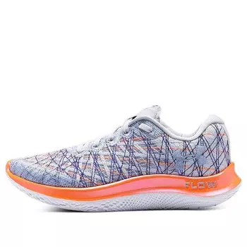 Кроссовки flow velociti wind cn grey Under Armour, серый