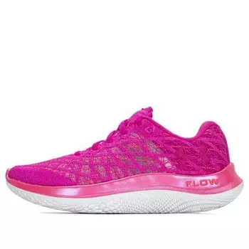 Кроссовки flow velociti wind running shoes 'pink' Under Armour, розовый