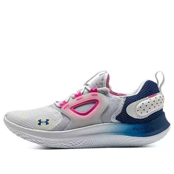 Кроссовки flow velociti wind 'white pink blue' Under Armour, белый