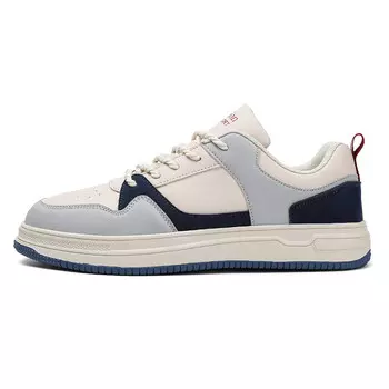 Кроссовки Flower Cobbler/PLAY COBBLER Skateboarding Shoes Unisex Low-top, серый/синий