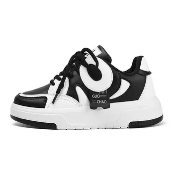 Кроссовки Flower Cobbler/PLAY COBBLER Skateboarding Shoes Unisex Low-top, черный/белый